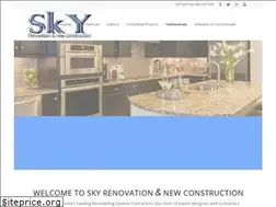 Sites similar to skyrenovation.com