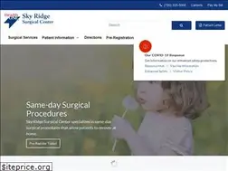Sites similar to skyridgesurgicalcenter.com