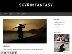 Sites similar to skyrimfantasy.wordpress.com