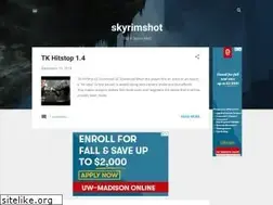Sites similar to skyrimshot.blogspot.com