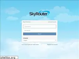 Sites similar to skyrouter.com