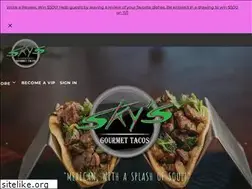 Sites similar to skysgourmettacos.com
