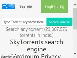 Sites similar to skytorrents.to