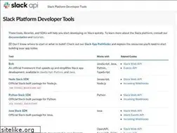 Sites similar to slackapi.github.io