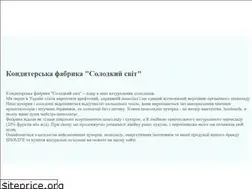 Sites similar to sladkiymir.com.ua