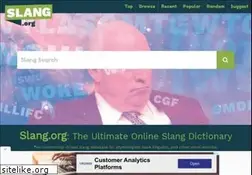 Sites similar to slang.org