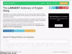 Sites similar to slangdefine.org