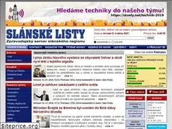 Sites similar to slanskelisty.cz