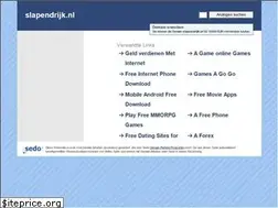 Sites similar to slapendrijk.nl
