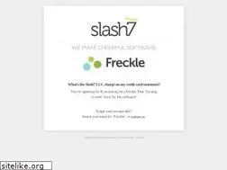 Sites similar to slash7.com