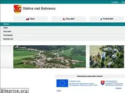 Sites similar to slatinanadbebravou.sk