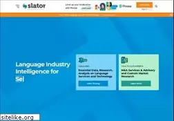 Sites similar to slator.com