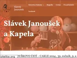 Sites similar to slavekjanousek.cz