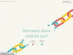 Sites similar to slaveryfootprint.org