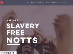 Sites similar to slaveryfreenotts.com