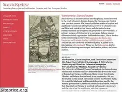 Sites similar to slavicreview.illinois.edu