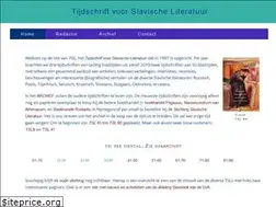 Sites similar to slavischeliteratuur.nl