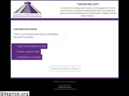 Sites similar to slbfoundation.com
