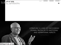 Sites similar to slbhyrappa.in