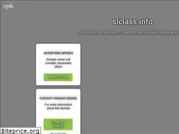 Sites similar to slclass.info
