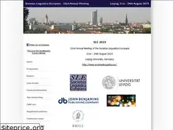 Sites similar to sle2019.eu