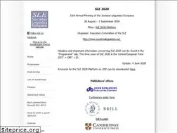 Sites similar to sle2020.eu