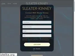 Sites similar to sleater-kinney.com