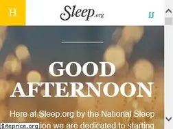 Sites similar to sleep.org