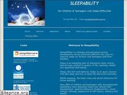 Sites similar to sleepability.com.au