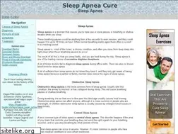 Sites similar to sleepapneacure.info