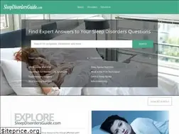 Sites similar to sleepdisordersguide.com