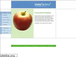 Sites similar to sleepfactory.net