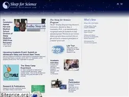 Sites similar to sleepforscience.org