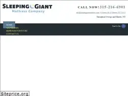 Sites similar to sleepinggiantmattress.com