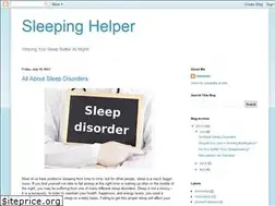 Sites similar to sleepinghelper.blogspot.com