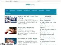 Sites similar to sleepissues.info