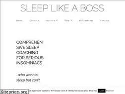 Sites similar to sleeplikeaboss.com