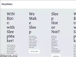 Sites similar to sleepmaker.com.au