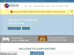 Sites similar to sleepmatters.rest