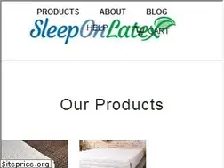 Sites similar to sleeponlatex.com