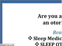 Sites similar to sleepotorhinolaryngology.com