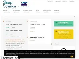 Sites similar to sleepscience.org.br