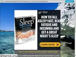 Sites similar to sleepsecretsus.com