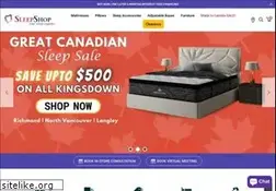 Sites similar to sleepshop.ca
