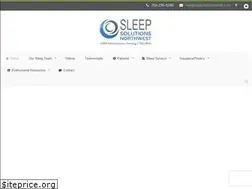 Sites similar to sleepsolutionsnw.com