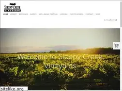 Sites similar to sleepycreekvineyards.com