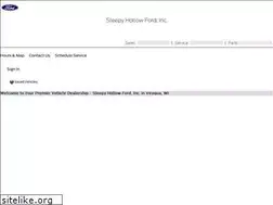 Sites similar to sleepyhollowford.net