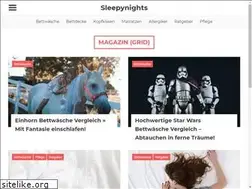 Sites similar to sleepynights.de