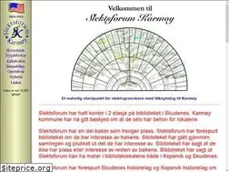 Sites similar to slektsforumkarmoy.no