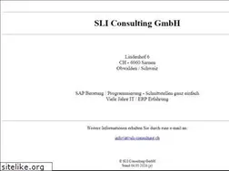 Sites similar to sli-gmbh.ch